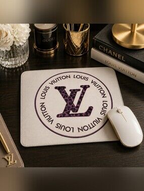 Purple Logo Mouse Pad - Women Accessories